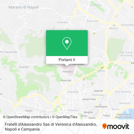Mappa Fratelli d'Alessandro Sas di Veronica d'Alessandro