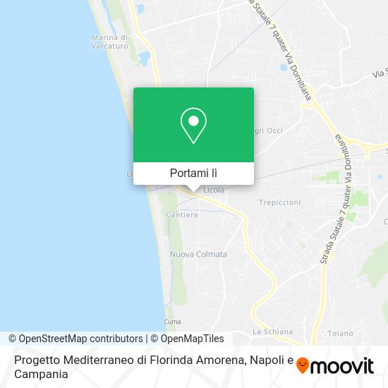 Mappa Progetto Mediterraneo di Florinda Amorena