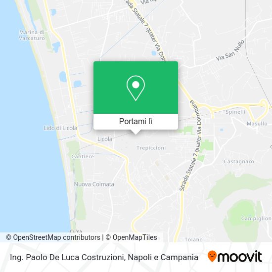 Mappa Ing. Paolo De Luca Costruzioni