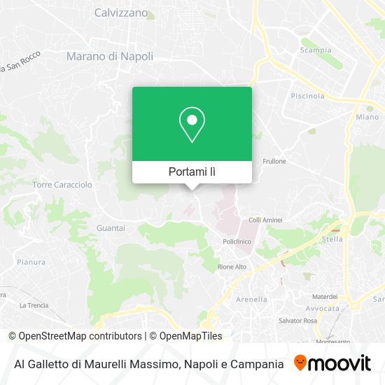 Mappa Al Galletto di Maurelli Massimo