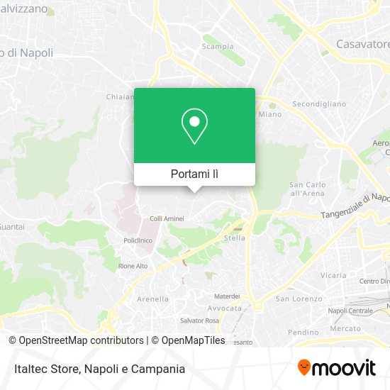 Mappa Italtec Store
