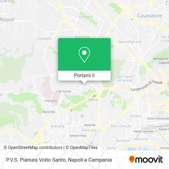 Mappa P.V.S. Pianura Volto Santo