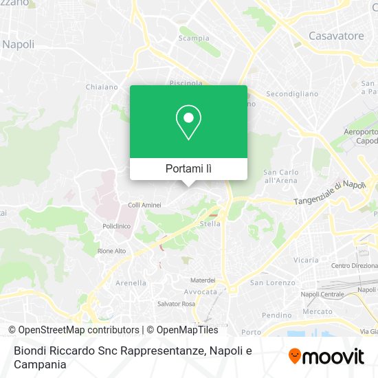 Mappa Biondi Riccardo Snc Rappresentanze