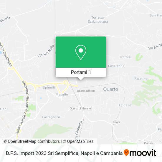 Mappa D.F.S. Import 2023 Srl Semplifica