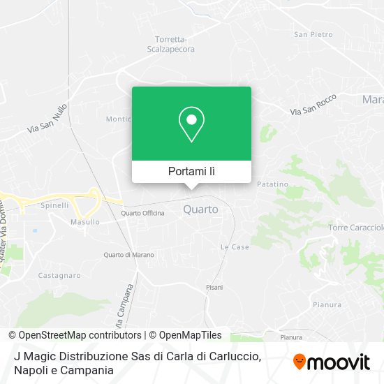 Mappa J Magic Distribuzione Sas di Carla di Carluccio