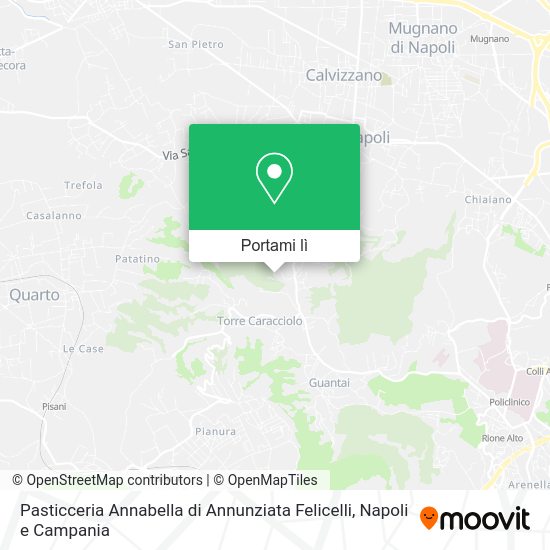 Mappa Pasticceria Annabella di Annunziata Felicelli