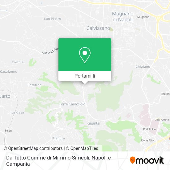 Mappa Da Tutto Gomme di Mimmo Simeoli