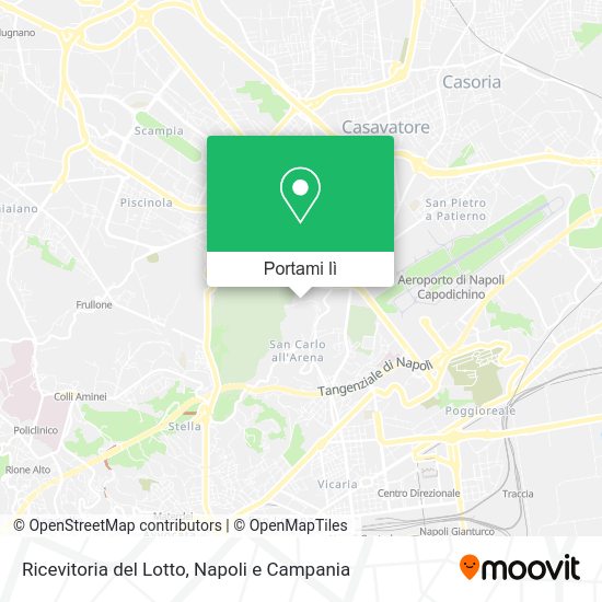Mappa Ricevitoria del Lotto