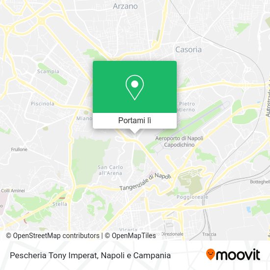 Mappa Pescheria Tony Imperat