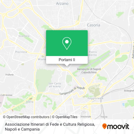 Mappa Associazione Itinerari di Fede e Cultura Religiosa