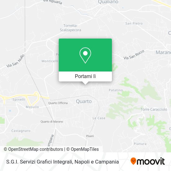 Mappa S.G.I. Servizi Grafici Integrali