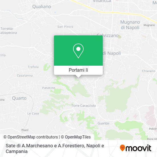 Mappa Sate di A.Marchesano e A.Forestiero