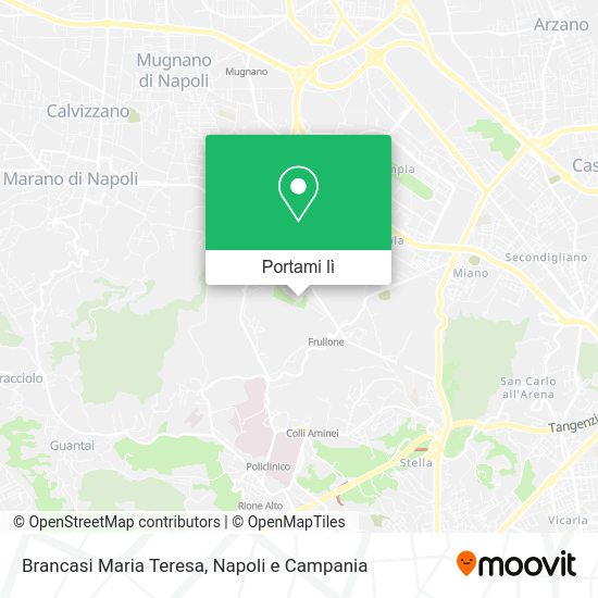 Mappa Brancasi Maria Teresa