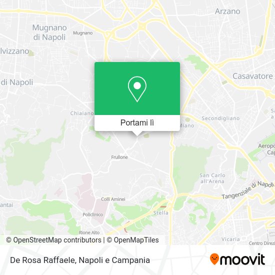 Mappa De Rosa Raffaele