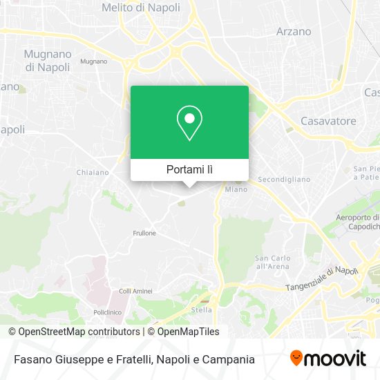 Mappa Fasano Giuseppe e Fratelli