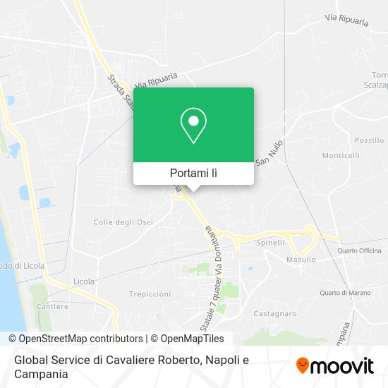 Mappa Global Service di Cavaliere Roberto