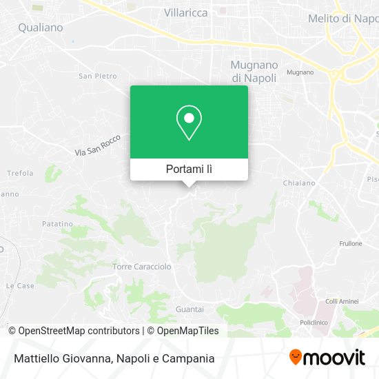 Mappa Mattiello Giovanna