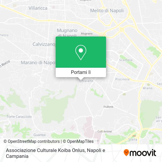 Mappa Associazione Culturale Koiba Onlus