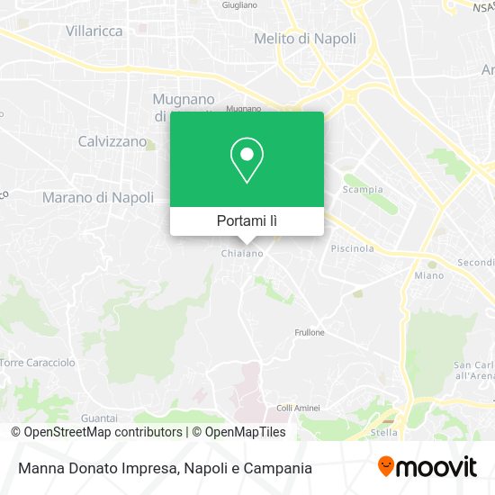 Mappa Manna Donato Impresa