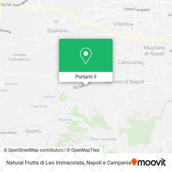 Mappa Natural Frutta di Leo Immacolata