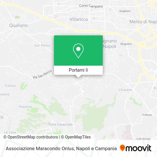 Mappa Associazione Maracondo Onlus