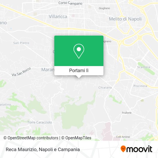 Mappa Reca Maurizio