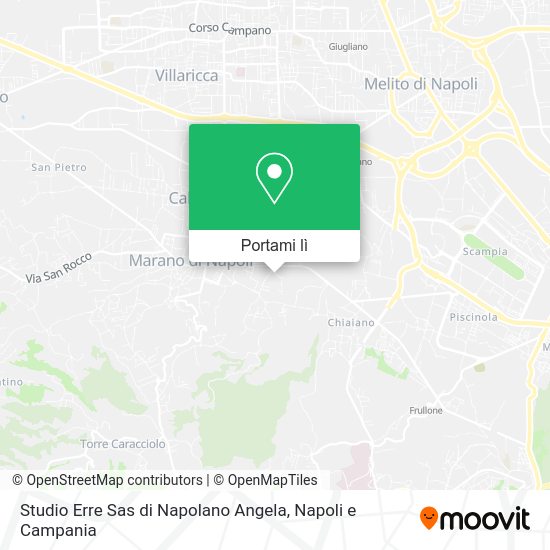 Mappa Studio Erre Sas di Napolano Angela