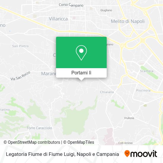 Mappa Legatoria Fiume di Fiume Luigi