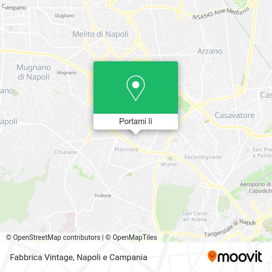 Mappa Fabbrica Vintage