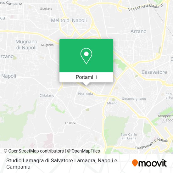 Mappa Studio Lamagra di Salvatore Lamagra