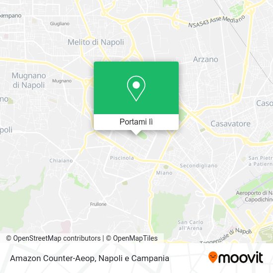 Mappa Amazon Counter-Aeop
