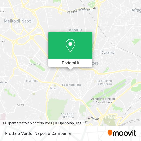 Mappa Frutta e Verdu