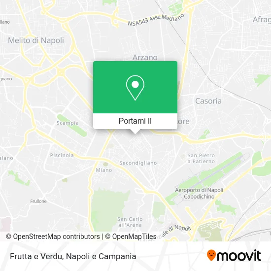 Mappa Frutta e Verdu