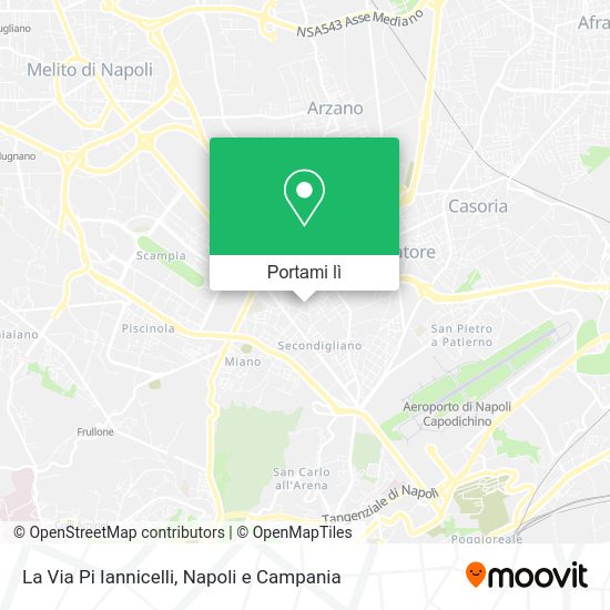 Mappa La Via Pi Iannicelli