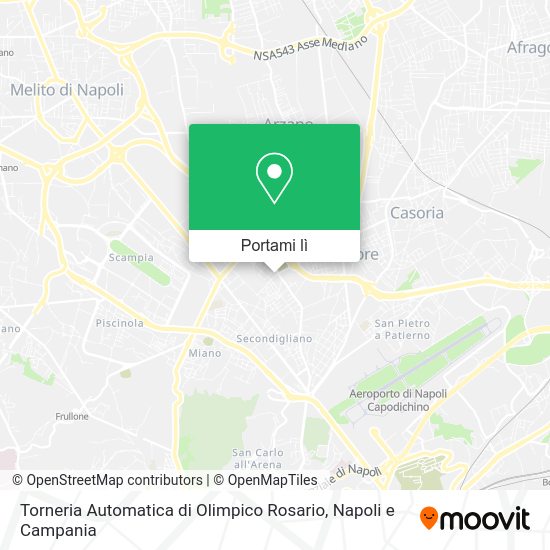 Mappa Torneria Automatica di Olimpico Rosario