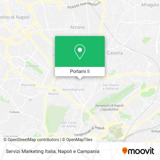 Mappa Servizi Marketing Italia