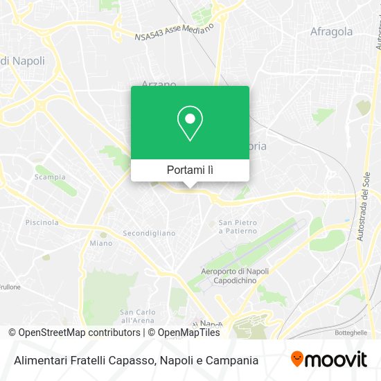 Mappa Alimentari Fratelli Capasso