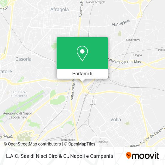 Mappa L.A.C. Sas di Nisci Ciro & C.