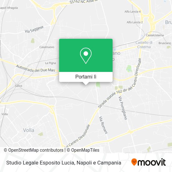 Mappa Studio Legale Esposito Lucia