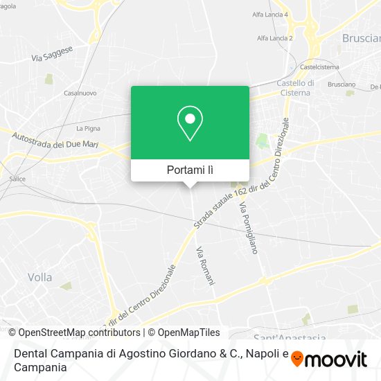 Mappa Dental Campania di Agostino Giordano & C.