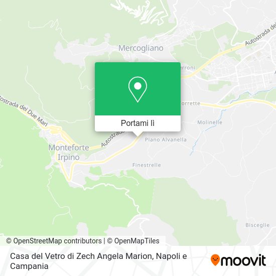 Mappa Casa del Vetro di Zech Angela Marion