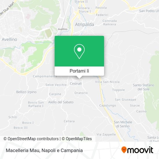 Mappa Macelleria Mau
