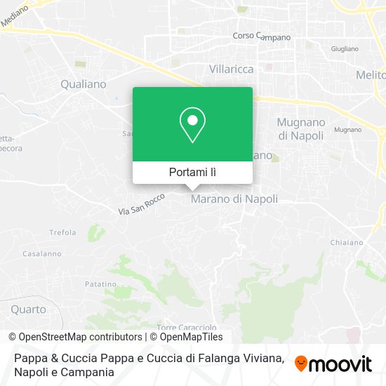 Mappa Pappa & Cuccia Pappa e Cuccia di Falanga Viviana
