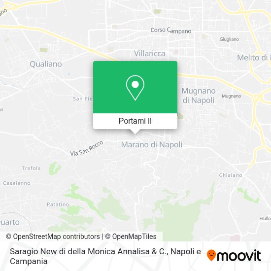 Mappa Saragio New di della Monica Annalisa & C.