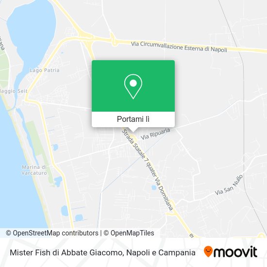 Mappa Mister Fish di Abbate Giacomo