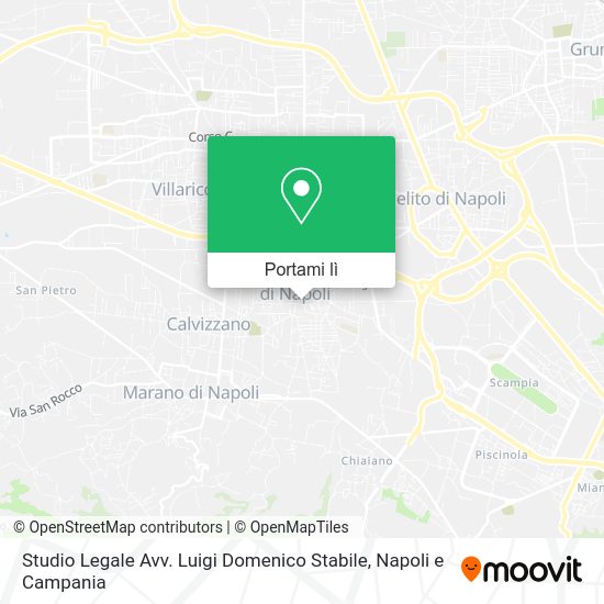Mappa Studio Legale Avv. Luigi Domenico Stabile