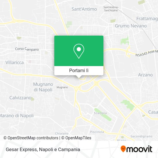 Mappa Gesar Express