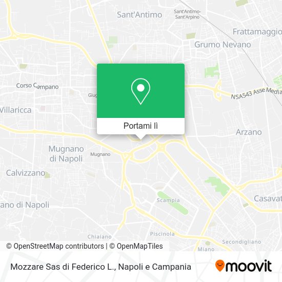 Mappa Mozzare Sas di Federico L.