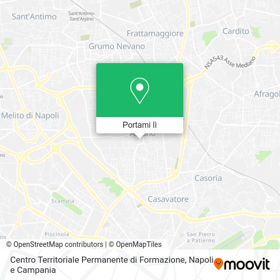 Mappa Centro Territoriale Permanente di Formazione