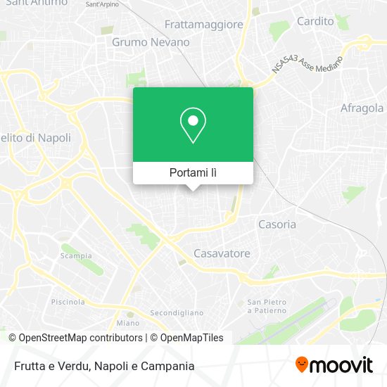 Mappa Frutta e Verdu